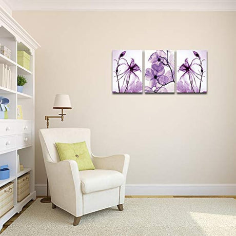 Modernas pinturas de lienzo, pinturas de flores,