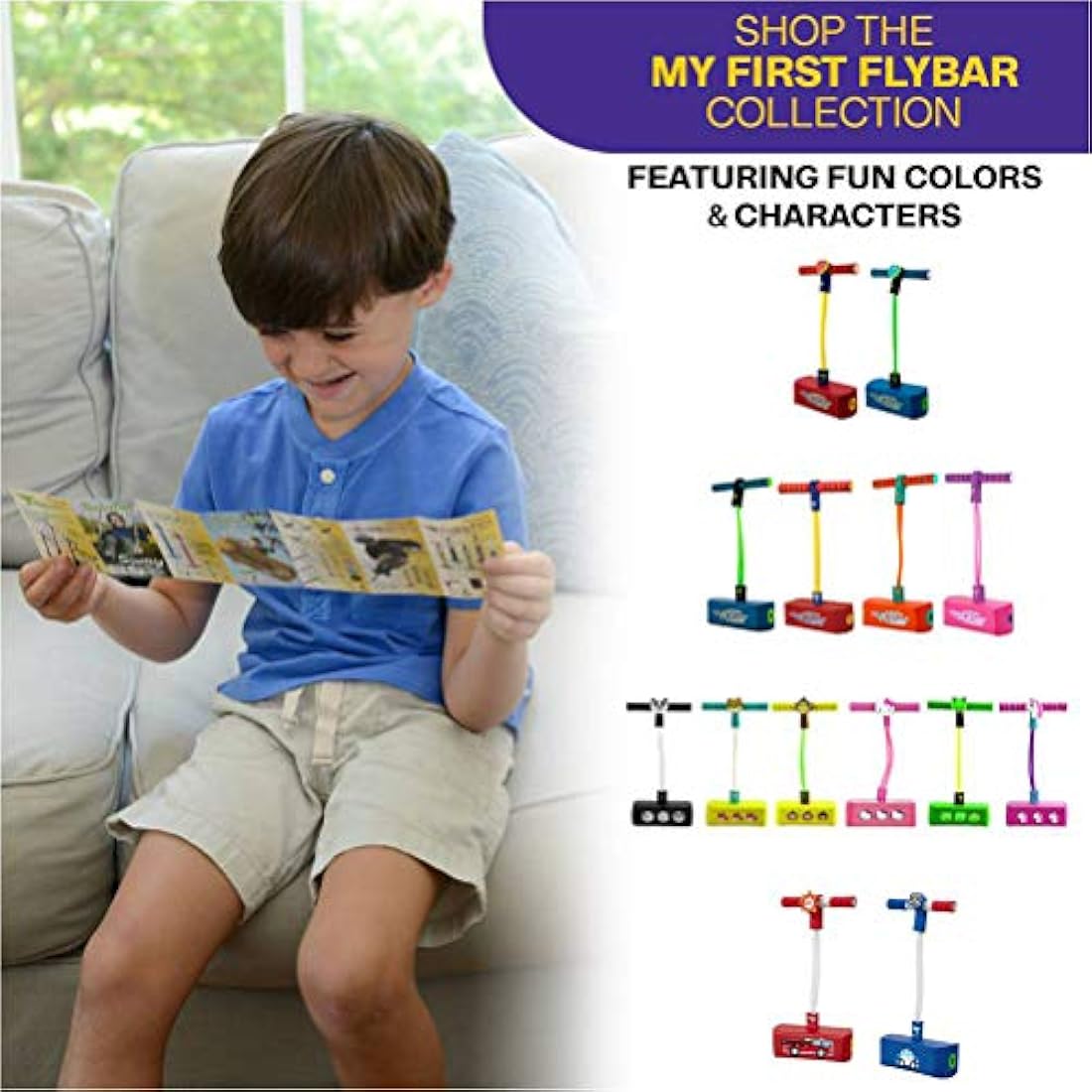 Jumper para niños divertidos y seguros