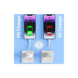Cargador Paquete de 2 adaptadores carga rápido de pared