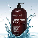 Majestic Pure Aceite de masaje rejuvenecedor para cicatrices