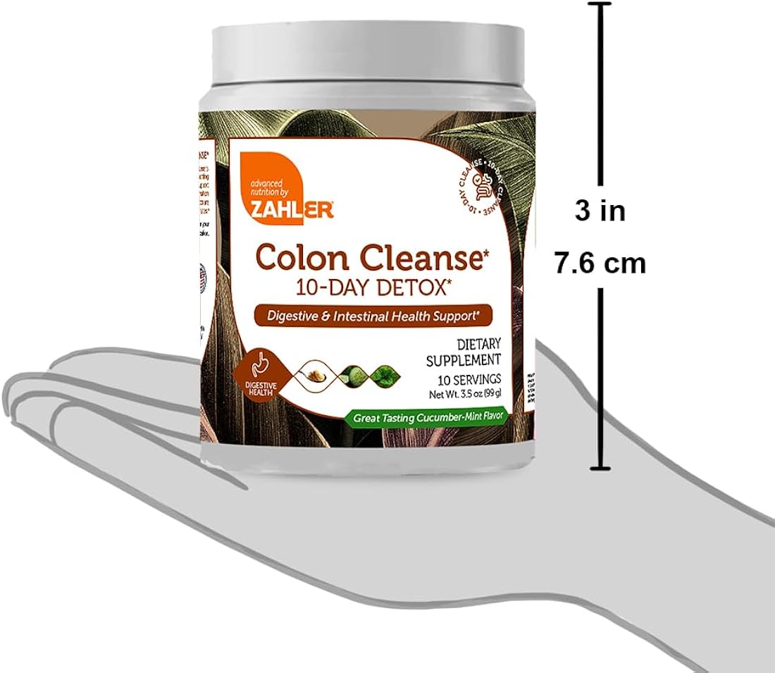 Suplemento  Limpieza de colon para la salud intestinal 10 un