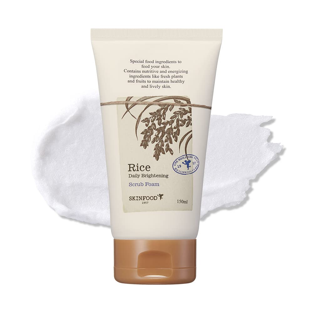 Exfoliante Facial Diario de Arroz - Hipoalergénico y Suave