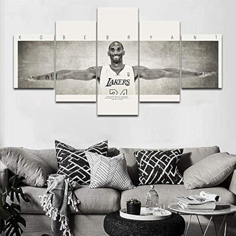 TUMOVO 5 Piezas NBA Fotos sobre lienzo