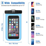 JOTO Funda impermeable universal para iPhone 11, Pro Max Xs Max XR X 8 7 6S Plus SE 2020, Galaxy S20 Ultra S20+ S10 Plus S10e S9 Plus S8/Note 10+9, Pixel 4 XL hasta 6.9