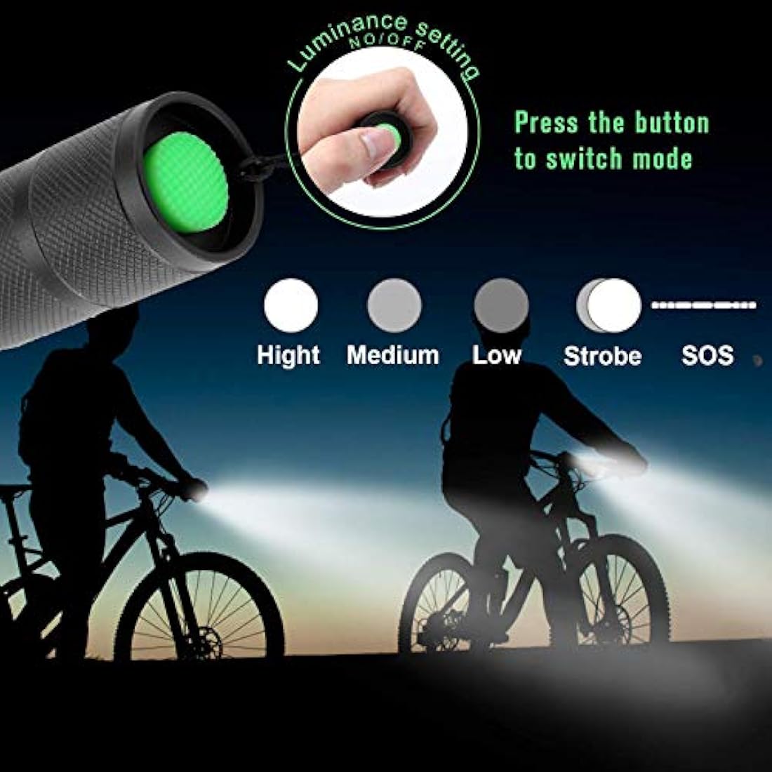Juego de linternas LED
