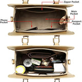 Bolso de mano para mujer, bolso de hombro, bolso de 4 piezas