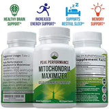 suplemento de soporte mitocondrial con aceite MCT