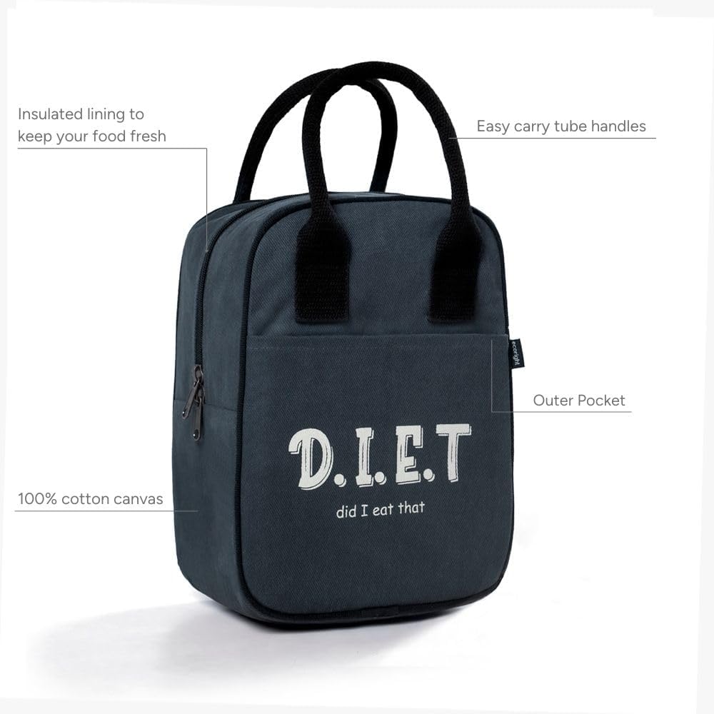 Bolsa Térmica para Almuerzo de Adultos, Aislada y Reutilizable
