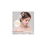 Aretes de clip de acero inoxidable con clip para mujeres