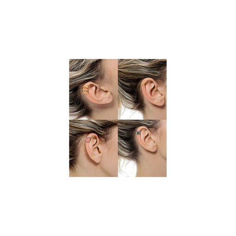 Aretes de acero inoxidable para mujeres
