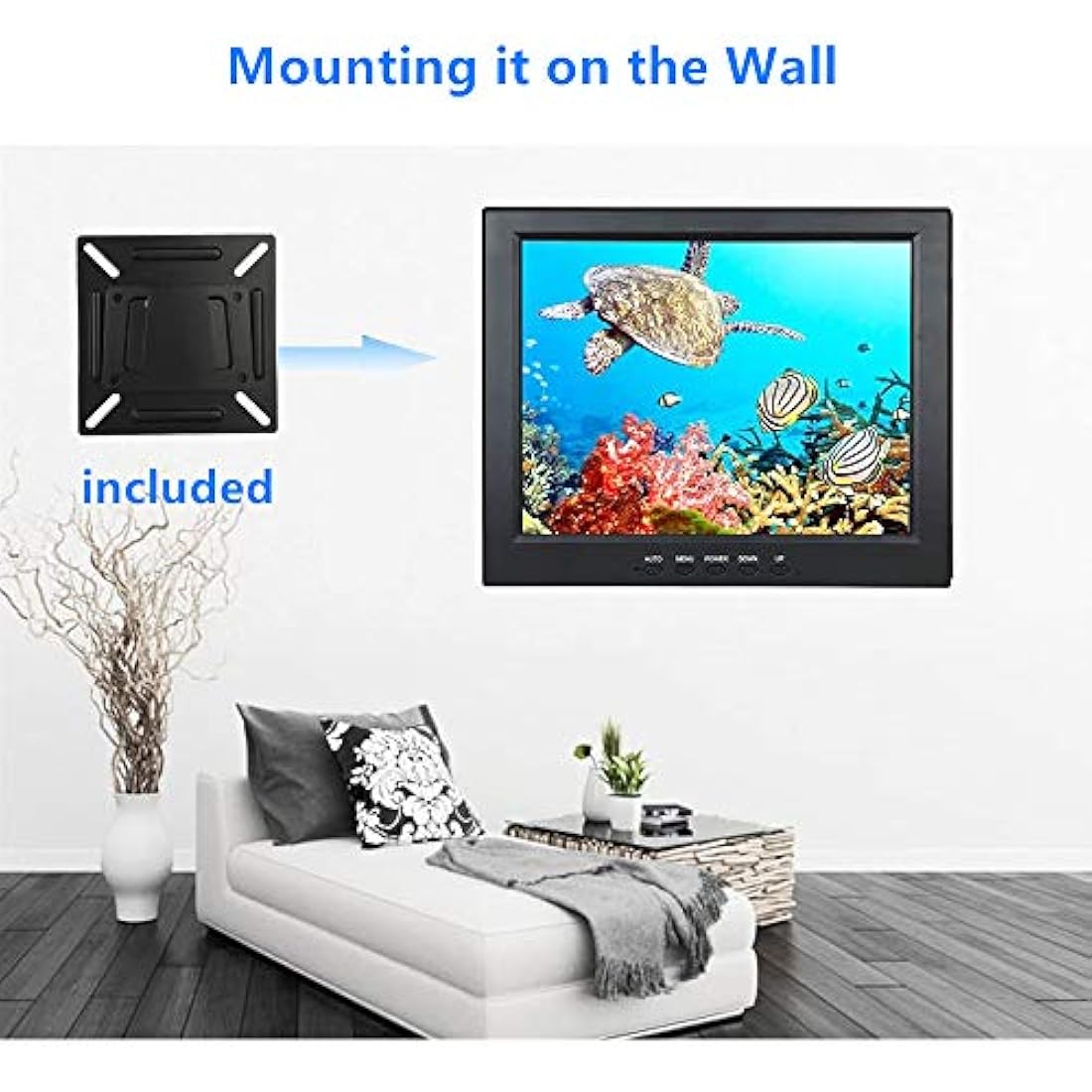 Monitores, HDMI Monitor visualización de 1024 x 768