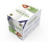 Eyelid Wipes Toallitas húmedas con árbol de té y aceite de coco - Toallitas para limpieza de ojos para personas cono ojos con picor - Caja de 30 toallitas de ojo naturales