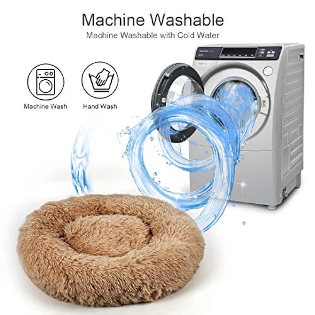 Cama para perro, cama calmante para perros