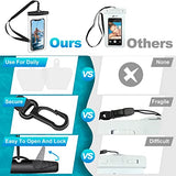 Funda impermeable para teléfono celular paquete de 2