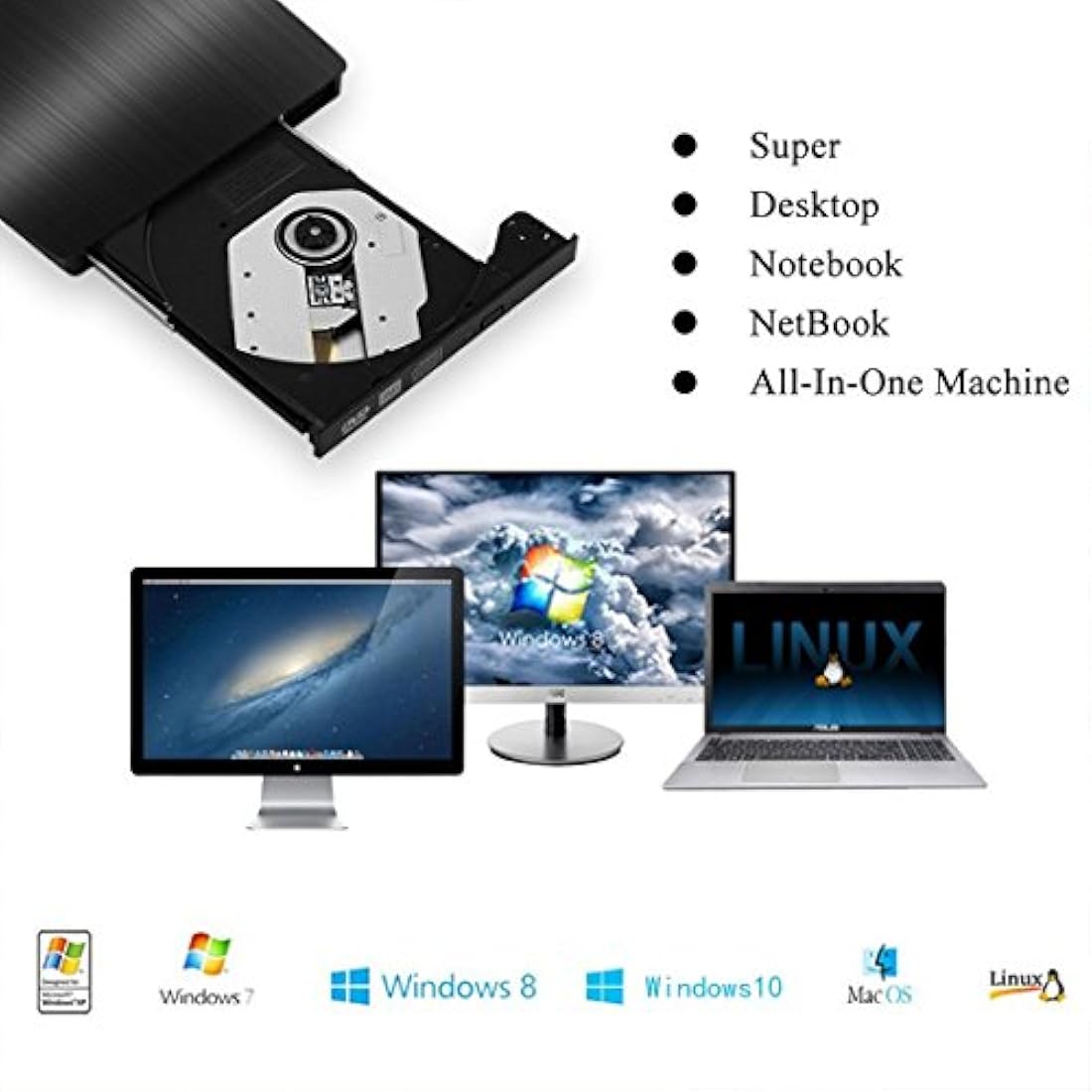 Unidad de DVD externa