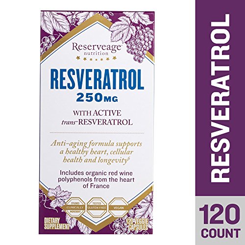 Reserva  Resveratrol 250mg Fórmula celular