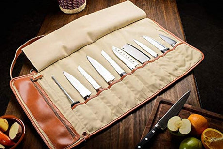 Bolsa de transporte para cuchillos de chef con capacidad