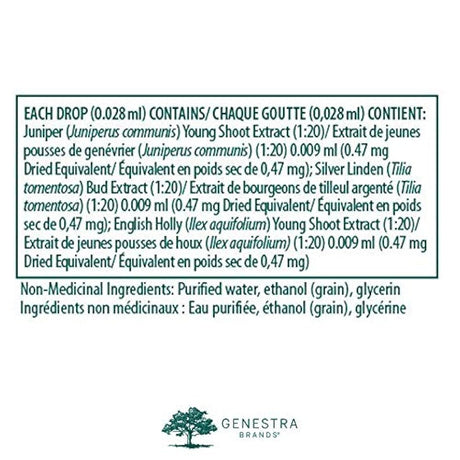 Genestra Brands - SPM-gen - Enebro Linden plateado