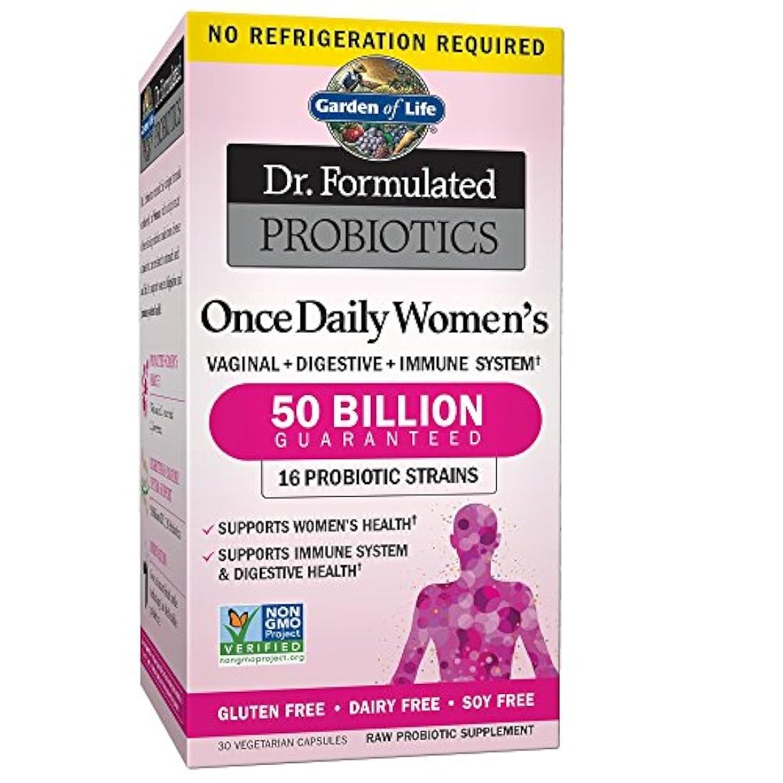 Probiotico Jardín de vida / suplemento para mujeres 30 tab