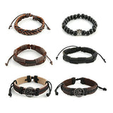 Pulseras de madera tribales (Árbol de la vida)