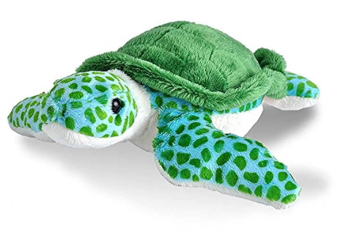 Peluche de tortuga marina color verde 9in.Wild Republic