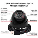 Cámara web USB de 1 megapíxel con sensor de imagen