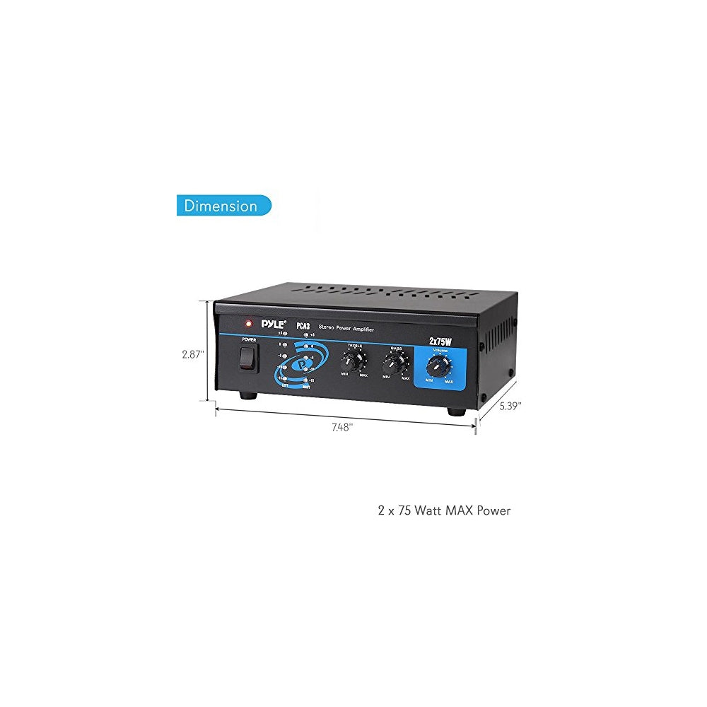 Amplificador de potencia de audio PYLE-HOME