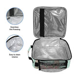 Bolsa térmica para el almuerzo diseño de flores