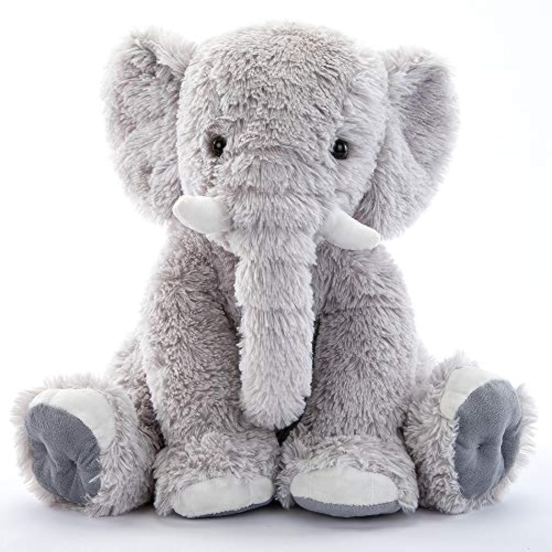 Peluches Peluche de elefante gris para niñas y niños 18.9 in