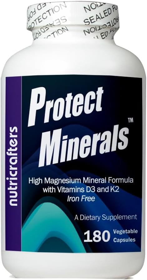 Fórmula Multimineral Protect Minerals - 180 Cápsulas Veganas