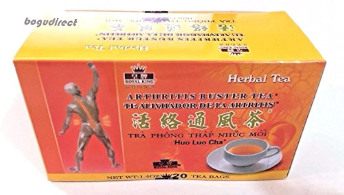 2 Cajas X 20 bolsas Royal King Artritis Buster el té
