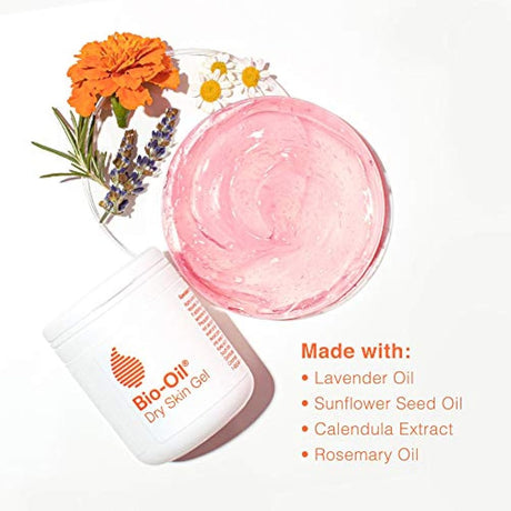 Gel corporal para piel seca