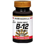 Windmill B-12 1000 Mcg Tabs 100's Windmill *New Quick-Melt* 1000pieza(s) cortavientos