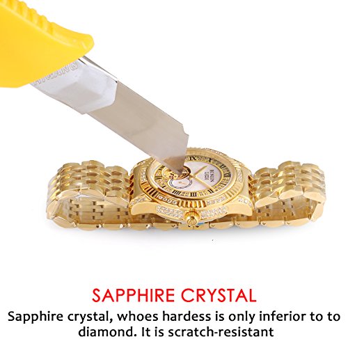 Reloj de pulsera de oro para hombre