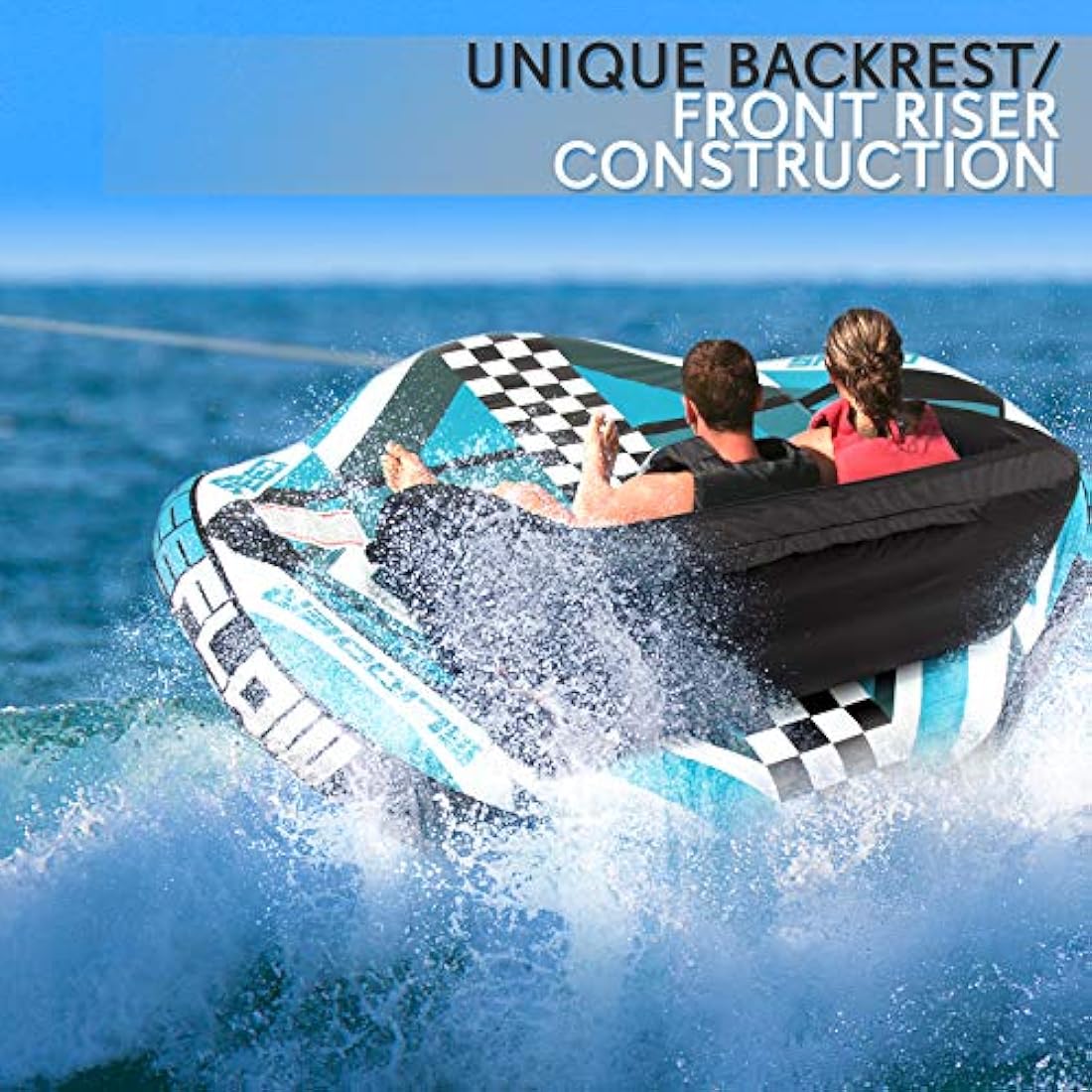Balsa o tubo inflable de remolque SereneLife SLTOWBL20