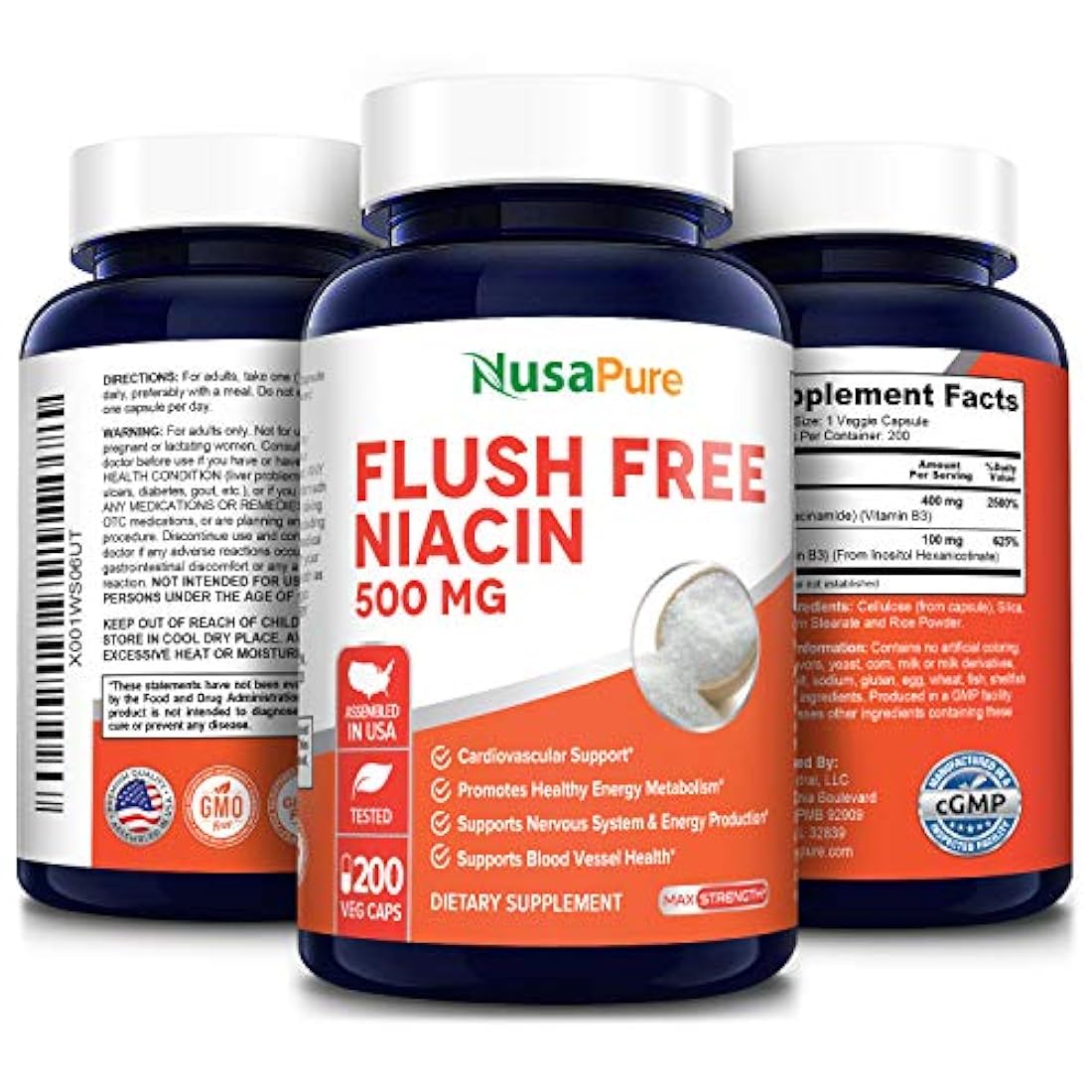 Niacina soporta producción de energía y sistema nervioso