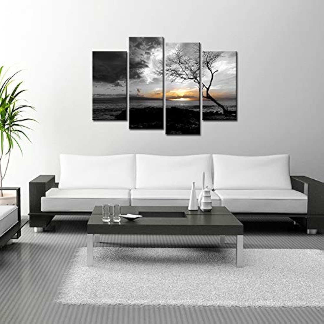 LevvArts – Lienzo decorativo para pared, diseño de árbol