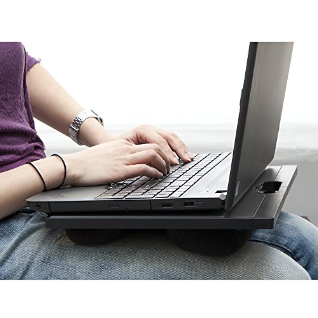 Mesa para laptop Mind Reader ajustable, 8 posiciones