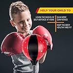 EMAAS Saco de boxeo OnBash para niños con saco de boxeo, guantes de boxeo, bomba manual y amplificador;