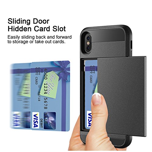 Funda para  X, Vofolen Funda para iPhone X mejorada