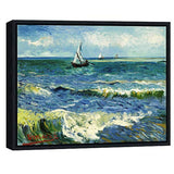 Wieco Art - Lienzo decorativo, diseño de paisaje marítimo