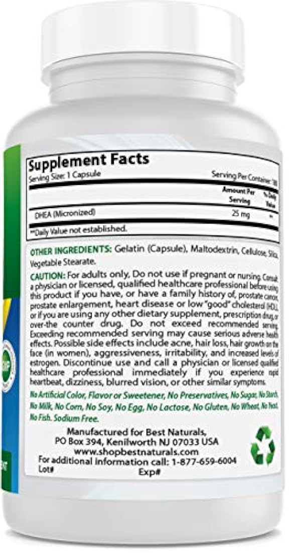 Mejor Naturals, MICRONIZADO 25  mg 180