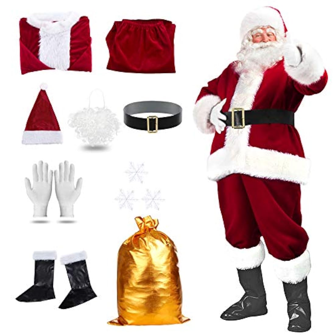 Disfraces Traje de Papá Noel para hombres