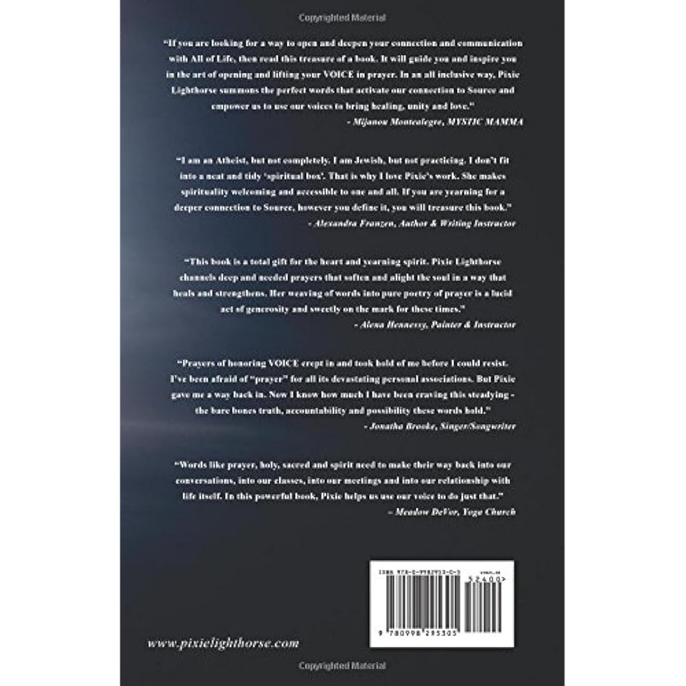 Oraciones de honrar la voz