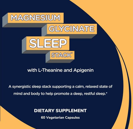 Apoyo para dormir con glicinato de magnesio Shining Solace