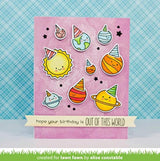 Lawn Fawn Clear Stamps - Fuera de este mundo