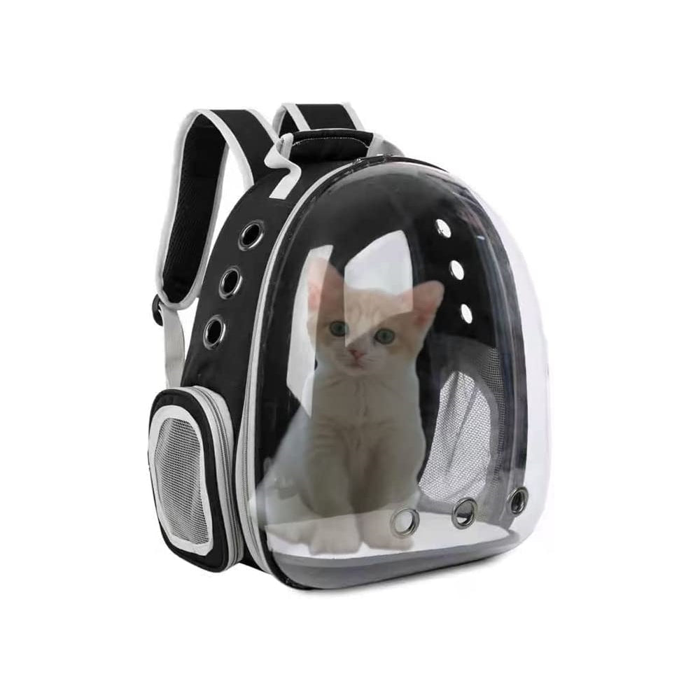 Mochila transparente para mascotas aprobada por aerolíneas