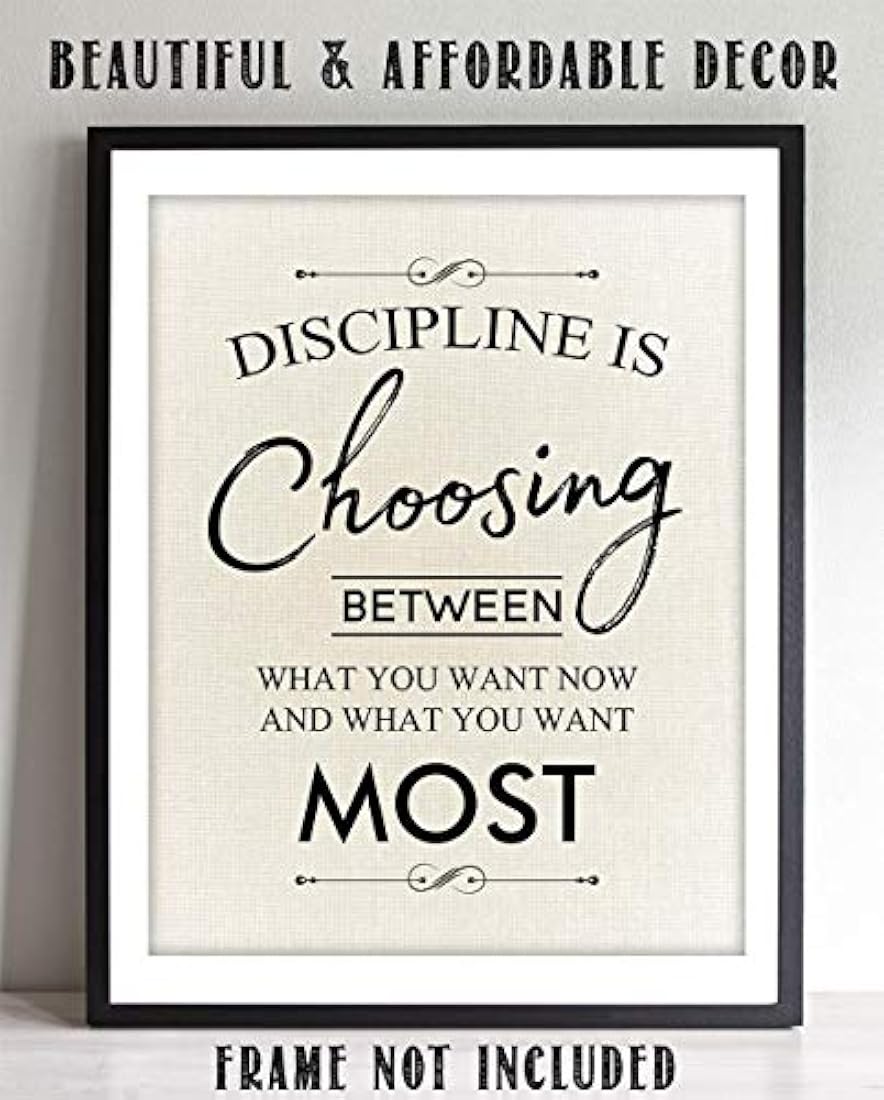 Arte de pared motivacional - Impresión sin marco de 11 x 14