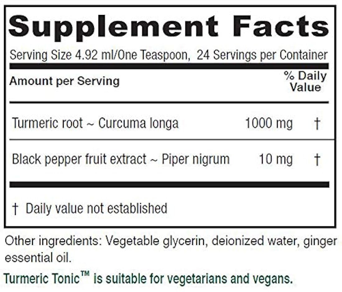 vitanica – Turmeric Tonic – 4 onzas