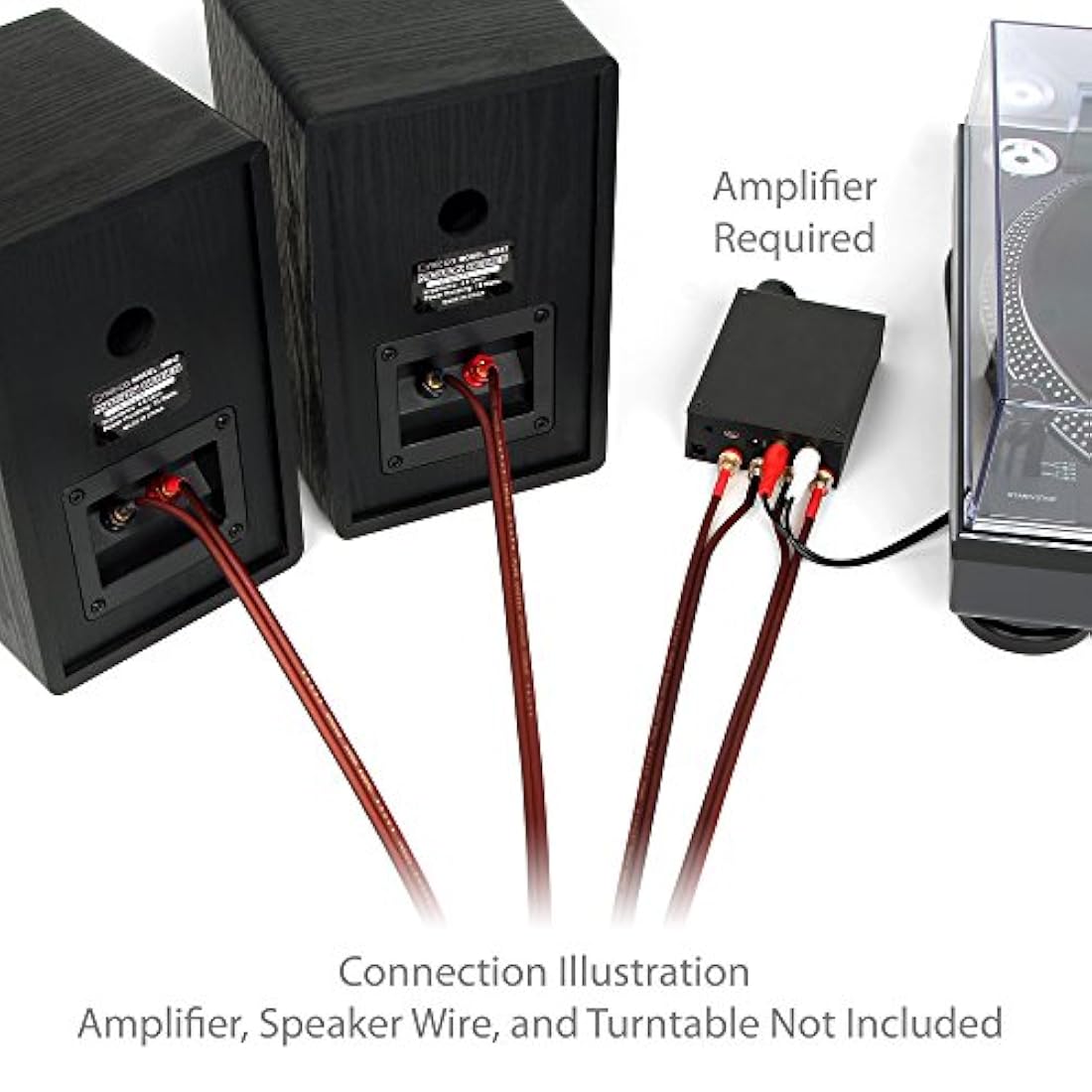 Altavoces Micca MB42 de estantería con parlante de graves